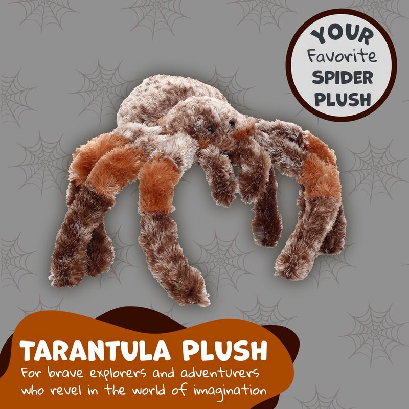 WISHPETS Stuffed Animal - Soft Plush Toy for Kids - 9 Inch Tarantula - Image 2